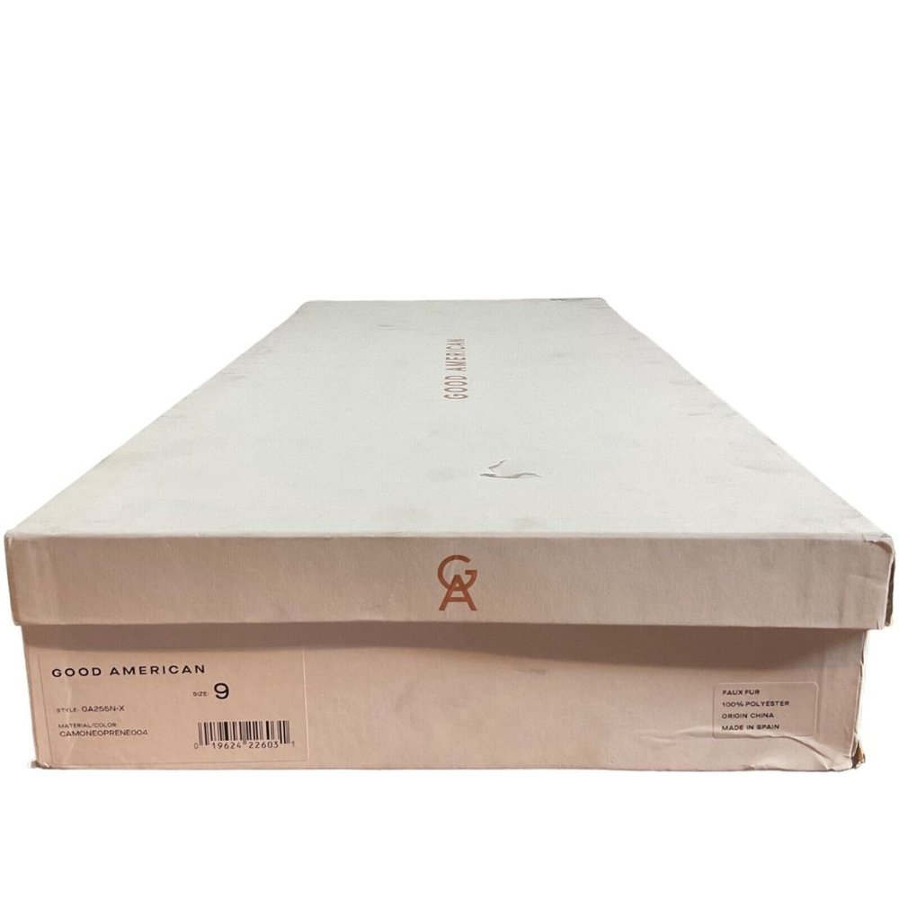 Good American Boots Women Sz 9 Camouflage Thigh Kardashian GA255N-X $349 Nib - Picture 12 of 14